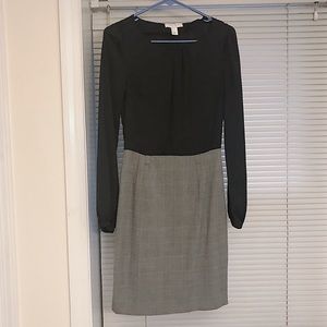 Classy knee length business dress.